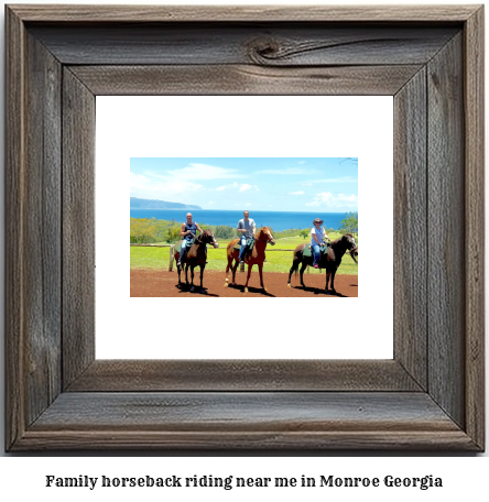 family horseback riding near me in Monroe, Georgia